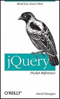 jQuery Pocket Reference Book Cover